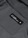Ombre Clothing Pánska prechodná bunda - tmavo siva C601 Ombre Clothing