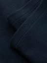 Ombre Clothing Moške jogging hlače z ravno hlačnico in gumijastimi detajli - temno modre V2 OM-PASK-0281 Ombre Clothing