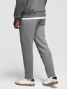 Ombre Clothing Moške jogging hlače z ravno hlačnico in gumijastimi detajli - sive V3 OM-PASK-0281 Ombre Clothing