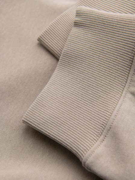 Ombre Clothing Moške jogging hlače - bež V3 OM-PASK-0280 Ombre Clothing