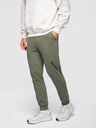 Ombre Clothing Moške jogging hlače - olivne V4 OM-PASK-0280 Ombre Clothing