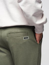 Ombre Clothing Moške jogging hlače - olivne V4 OM-PASK-0280 Ombre Clothing