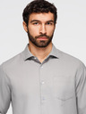 Ombre Clothing Moška srajca klasičnega regular fit kroja - siva V1 K694 Ombre Clothing