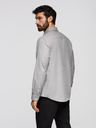 Ombre Clothing Moška srajca klasičnega regular fit kroja - siva V1 K694 Ombre Clothing
