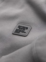 Ombre Clothing Moška klasična mikina s kroglastim izrezom - siva V4 OM-SSNZ-0243 Ombre Clothing