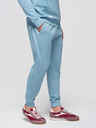 Ombre Clothing Moška bombažna trenirka komplet mikina + hlače jogger - modra V7 Z121 Ombre Clothing