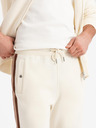 Ombre Clothing Moški trenirni komplet pulover + trenirke joggers - kremna V3 Z114 Ombre Clothing