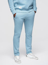 Ombre Clothing Moška treningska garnitura mikica + hlače regular fit - svetlo modra V7 Z120 Ombre Clothing