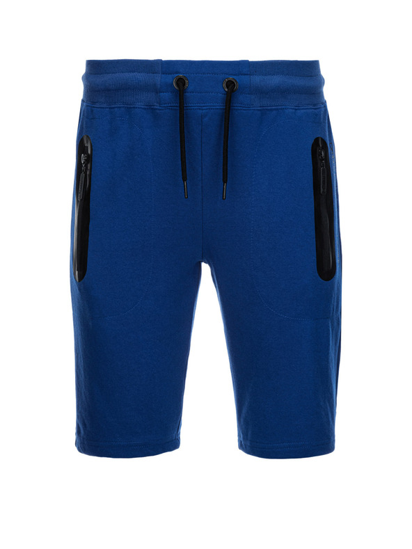 Ombre Clothing Moške trenirka kratke hlače - nebesko modra V1 W239 Ombre Clothing