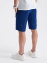 Ombre Clothing Moške trenirka kratke hlače - nebesko modra V1 W239 Ombre Clothing
