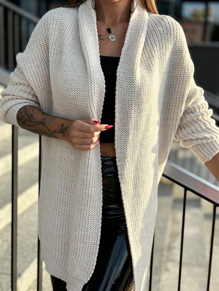 Edoti Ženski pulover 022ELR - bež EDOTI