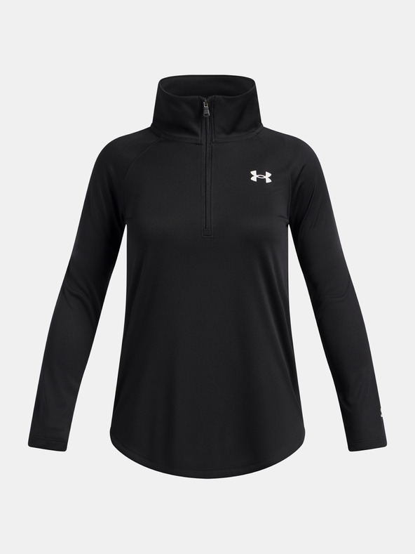 Under Armour Dekliški pulover  Under Armour UA Tech Wordmark HZ-BLK