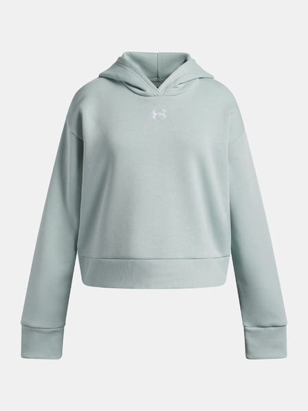 Under Armour Dekliški pulover  Under Armour UA Rival Fleece Hoodie-BLU