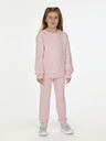 Under Armour Dekliški set Under Armour UA RIVAL CREWNECK SET-PNK