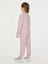 Under Armour Dekliški set Under Armour UA RIVAL CREWNECK SET-PNK