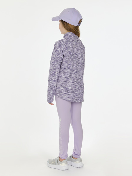 Under Armour Dekliški set Under Armour UA 1/4 ZIP LEGGING SET-PPL