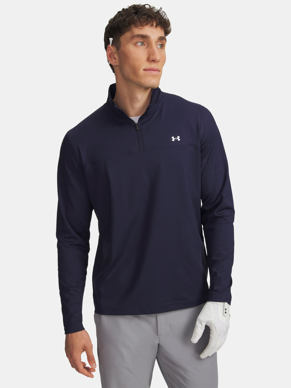 Under Armour Moška majica Under Armour UA T2G 1/4 Zip-BLU