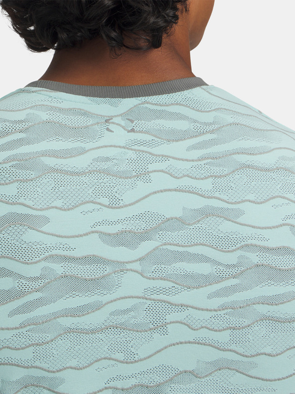 Under Armour Moška majica Under Armour UA Halo Jacquard SS-BLU