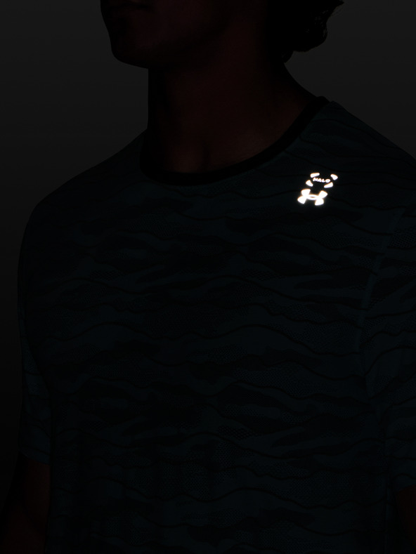 Under Armour Moška majica Under Armour UA Halo Jacquard SS-BLU