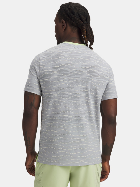 Under Armour Moška majica Under Armour UA Halo Jacquard SS-WHT