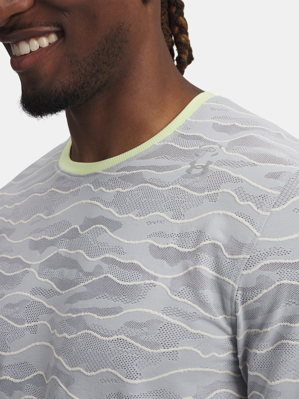 Under Armour Moška majica Under Armour UA Halo Jacquard SS-WHT