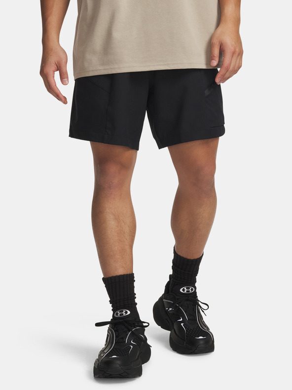 Under Armour Moške kratke hlače Under Armour UA Unstoppable Woven Shorts-BLK
