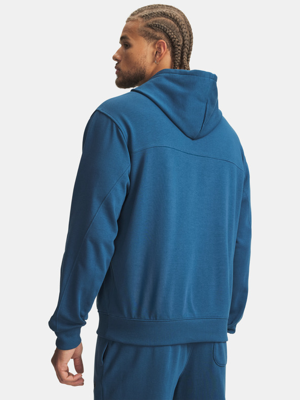 Under Armour Moški pulover  Under Armour UA Rival LW Hoodie-BLU