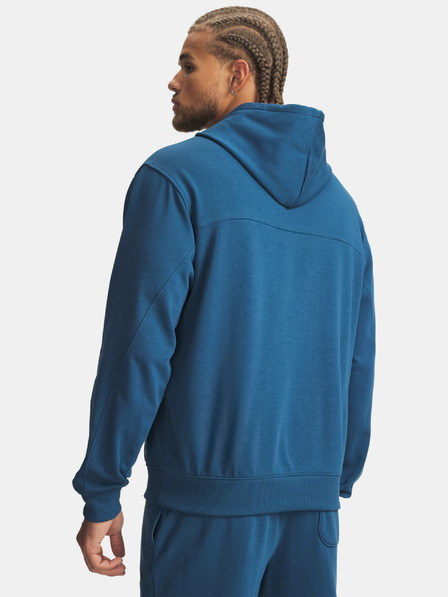 Under Armour Moški pulover  Under Armour UA Rival LW Hoodie-BLU