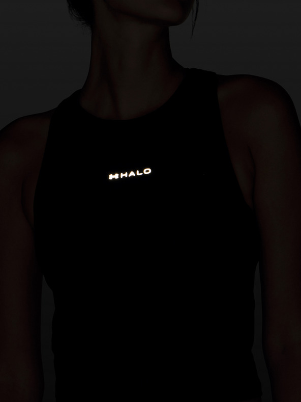 Under Armour Ženska majica brez rokavov Under Armour UA Halo Jacquard Knit Tank-BLK