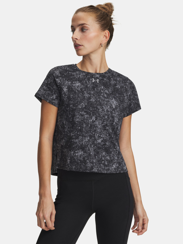 Under Armour Ženska majica Under Armour UA Velociti Pro Print SS-BLK
