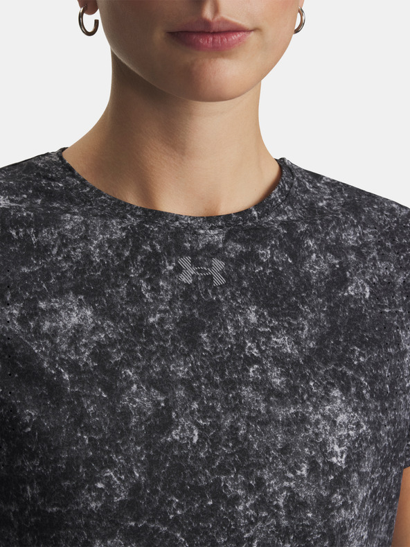 Under Armour Ženska majica Under Armour UA Velociti Pro Print SS-BLK