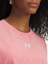 Under Armour Ženska majica Under Armour UA Rival Boxy Tee Wash-PNK