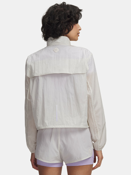 Under Armour Ženska jakna  Under Armour W Explor Trail Run Wind Jckt-WHT