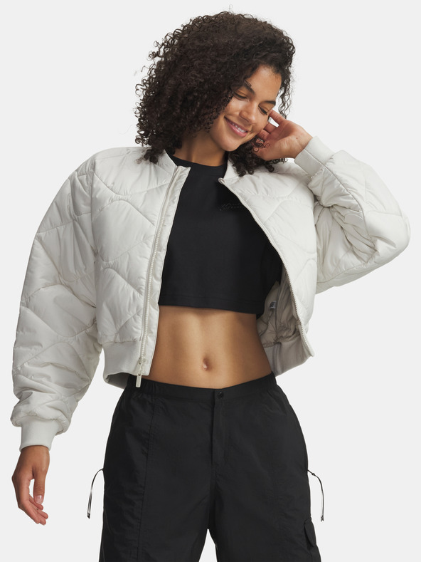 Under Armour Ženska jakna  Under Armour Heritage Bomber-WHT