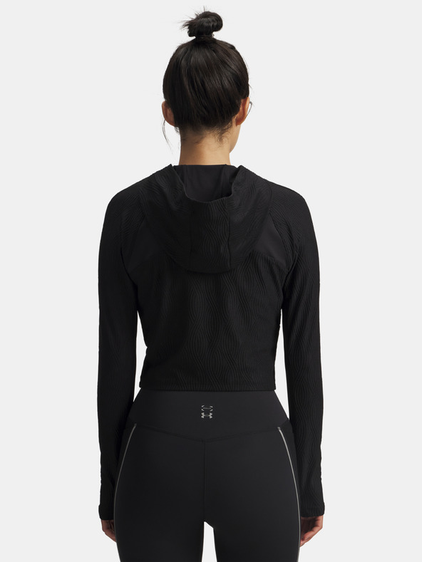 Under Armour Ženska jakna  Under Armour UA Halo Jacquard Knit Jacket-BLK