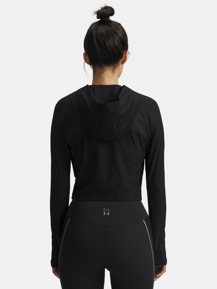 Under Armour Ženska jakna  Under Armour UA Halo Jacquard Knit Jacket-BLK