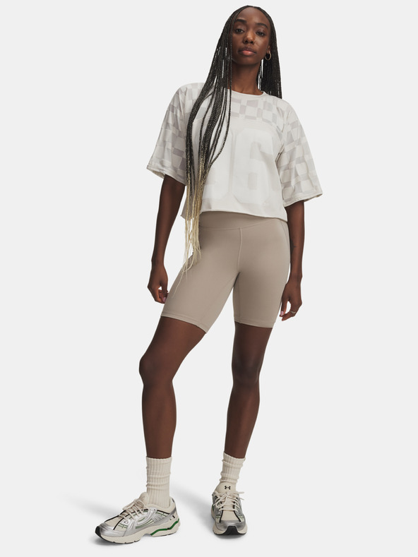 Under Armour Ženske kratke hlače Under Armour Meridian Bike Short 7in-BRN