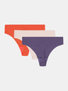 Under Armour Ženske tangice Under Armour Ua Pure Stretch No Show Thong -Solid