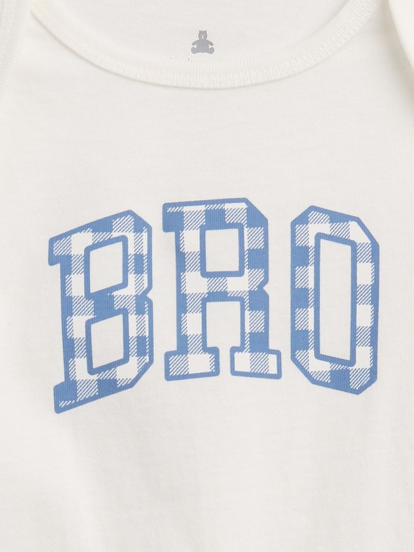 GAP Dojenčko body zotiskom GAP