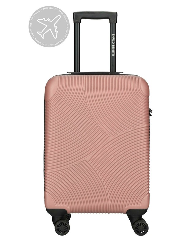Enrico Benetti Potovalni kovček Enrico Benetti Louisville 39040-50 Oldpink