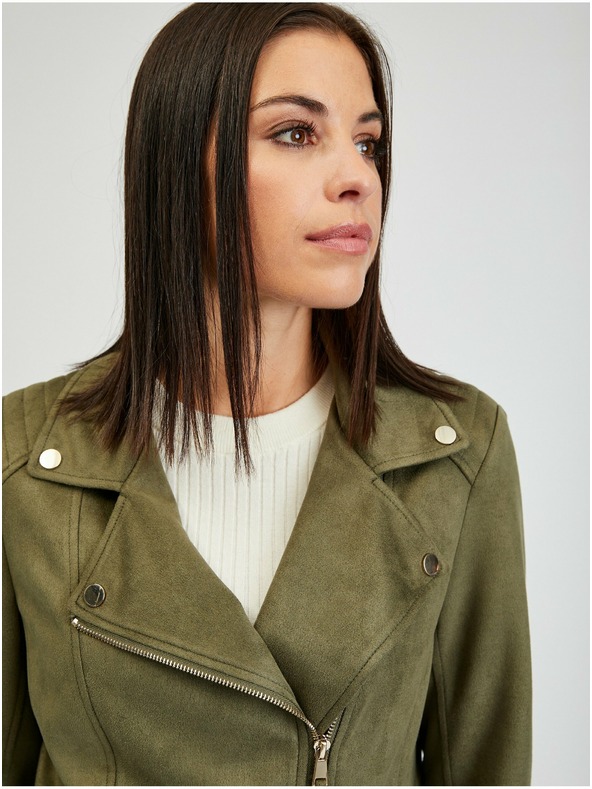Orsay Kaki ženska jakna iz semiša ORSAY Tina