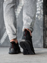 Ombre Clothing Črni moški teniški copati Ombre oblačila