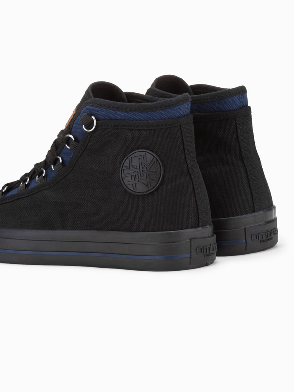 Ombre Clothing Črna moška športna copata Ombre oblačila T375