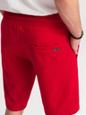 Ombre Clothing Rdeče moške športne hlače W238