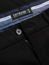 Ombre Clothing Črne moške hlače slim fit chino Ombre Clothing