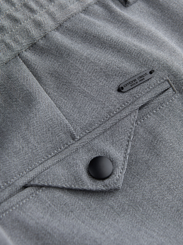 Ombre Clothing Sive moške hlače Chino Ombre Oblačila