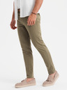 Ombre Clothing Kaki moške hlače chino Ombre Clothing