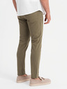 Ombre Clothing Kaki moške hlače chino Ombre Clothing