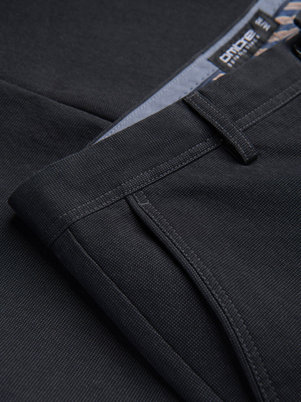 Ombre Clothing Temno sive moške hlače chino Ombre Clothing