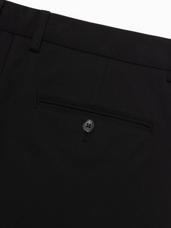 Ombre Clothing Črne moške hlače chino Ombre oblačila
